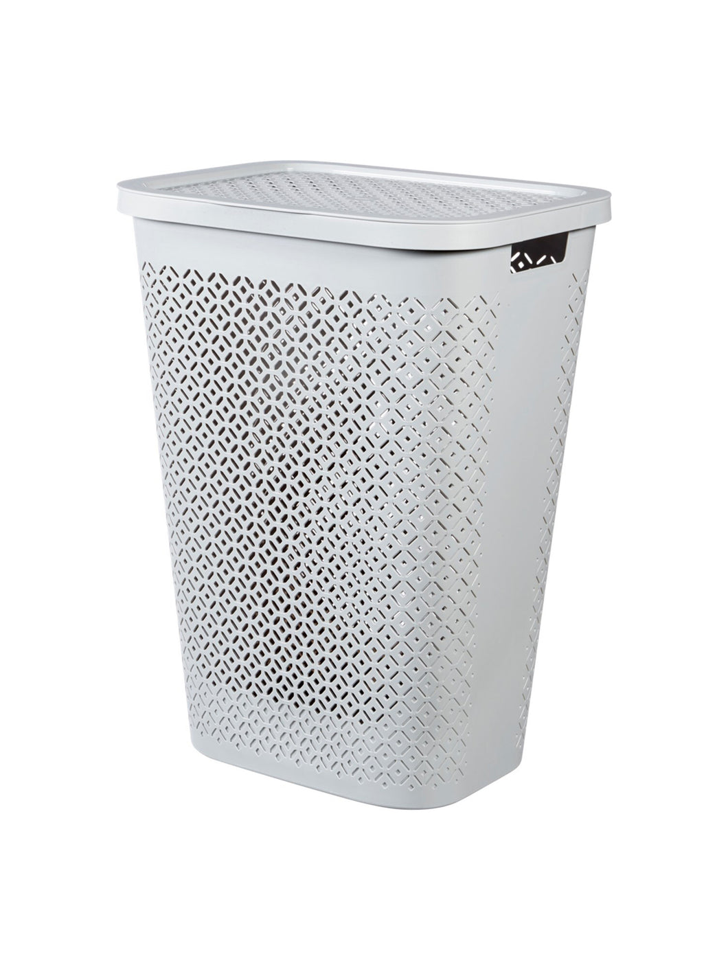 Curver Terrazo Laundry Hamper - 58 Liters,White