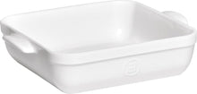 Load image into Gallery viewer, Emile Henry Square Oven Baking Dishes - 28 x 28cm - White.
