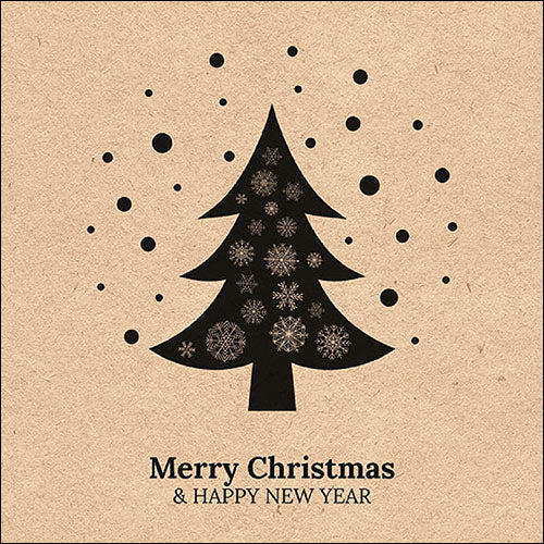 Ambiente Recycled Dots Around Tree Napkins - Large