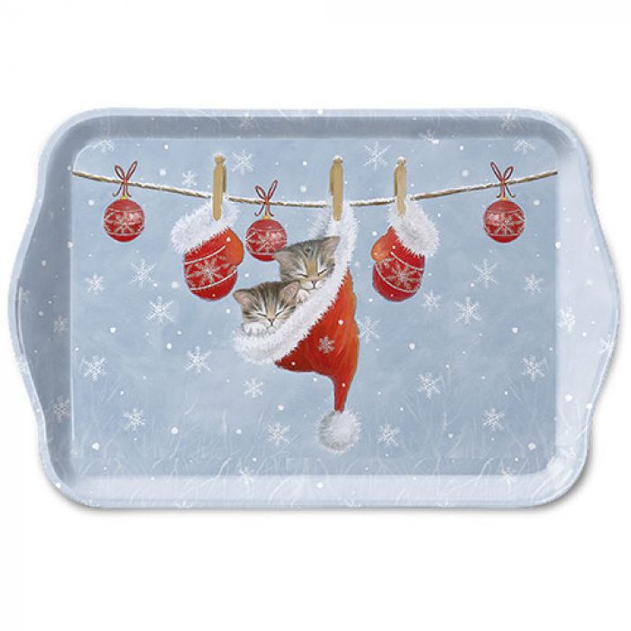 Ambiente Melamine Tray Just Sleepy Kittens - Available in 2 sizes