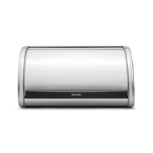 Load image into Gallery viewer, Brabantia Medium Roll Top Bread Bin - Matt steel
