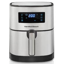 Load image into Gallery viewer, Hamilton Beach Digital Air Fryer with 8 Presets - 5.6 Liters, 1700W

