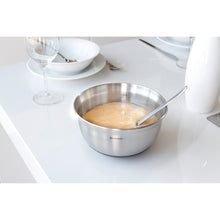 Load image into Gallery viewer, Brabantia Profile Mixing Bowl with Non-Slip Base - 1 Liter, Matt Steel
