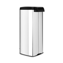 Load image into Gallery viewer, Brabantia Rectangular Pedal Bin with Inner Bucket, Soft Closing - 25 Liters, Brilliant Steel
