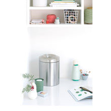 Load image into Gallery viewer, Brabantia Flame Guard Waste Paper Bin, 7 Liters - Matt Steel
