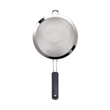 Load image into Gallery viewer, OXO Good Grips Double Rod Strainer - Stainless Steel, 20cm, top view.

