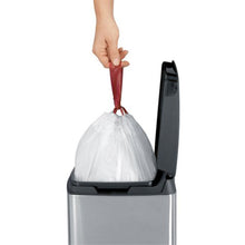 Load image into Gallery viewer, Brabantia Rectangular Pedal Bin with Inner Bucket- 10 Liters, Matt Steel Fingerprint Proof

