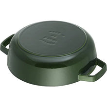 Load image into Gallery viewer, Staub Round Cast Iron Braiser Christeria, Basil - 24 cm or 28cm

