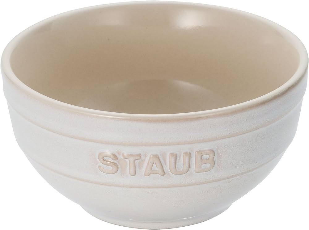 Staub Ceramic Bowls, Ivory - Available in 3 sizes