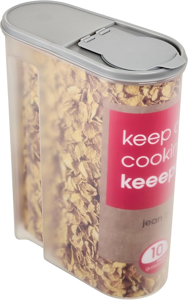 Keeeper Cereal Dispenser, Mocha - 5 Liters