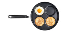 Load image into Gallery viewer, Ibili Indubasic Pan with 4 Cavities - Great for Mini Pancakes / Eggs - 26cm
