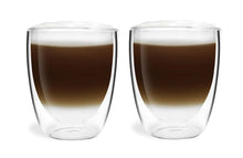 Load image into Gallery viewer, Vialli Design Set of 2 Double-Walled Coffee Cups Amo - 320ml

