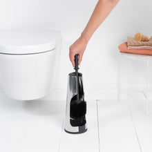 Load image into Gallery viewer, Brabantia ReNew Toilet Brush and Holder - Brilliant Steel
