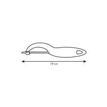 Load image into Gallery viewer, Tescoma Presto Peeler with Serrated Blade - White
