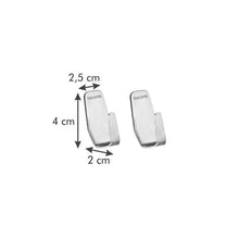 Load image into Gallery viewer, Tescoma Presto Stainless Steel Hooks - Pack of 2 Adhesive Hooks, Available in 2 Sizes
