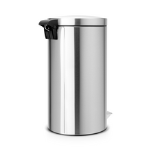 Load image into Gallery viewer, Brabantia Pedal Bin Silent, 45 liters - Matt Steel Fingerprint Proof
