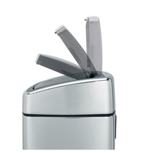 Load image into Gallery viewer, Brabantia Touch Bin, 10 Liters, Rectangular - Brilliant Steel
