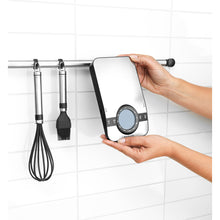 Load image into Gallery viewer, Brabantia Profile Digital Kitchen Scales, Rectangular, with Timer - Matt Steel
