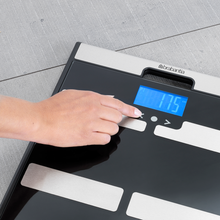 Load image into Gallery viewer, Brabantia Digital Body Analysis Bathroom Scale, Battery Powered - Black
