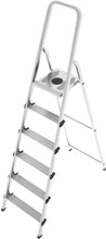Load image into Gallery viewer, Colombo Stark Aluminum &amp; Steel Ladder - 6 Steps
