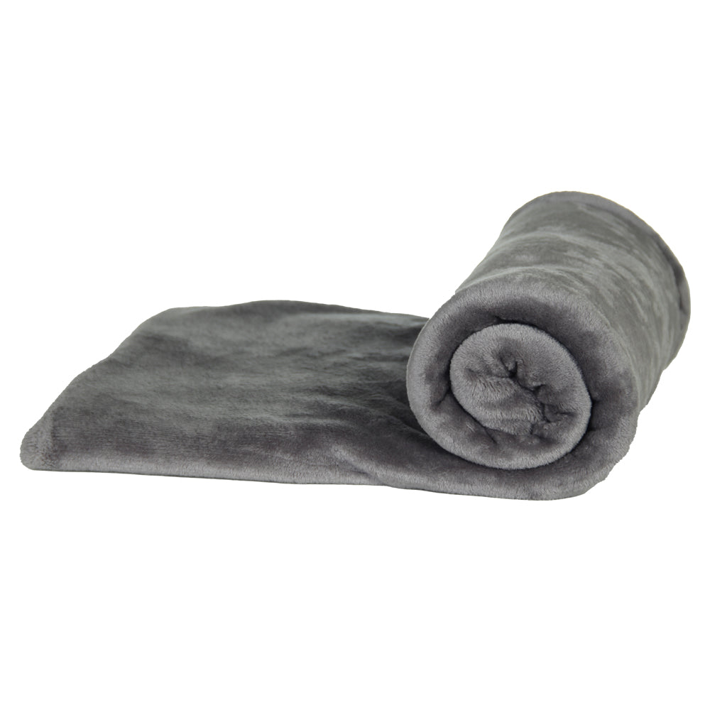 Gab Home Soft Blanket - Grey, 200 x 150cm