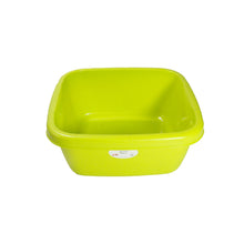 Load image into Gallery viewer, Gab Plastic Square Basin with Grip, 28 x 28 x 12m - Available in Several Colors
