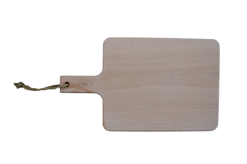 Gab Home Wooden Rectangular Chopping Board with Handle - 41 x 24cm.