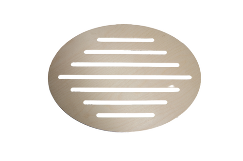 Gab Home X-Large Wooden Oval Trivet - 37 x 26cm.