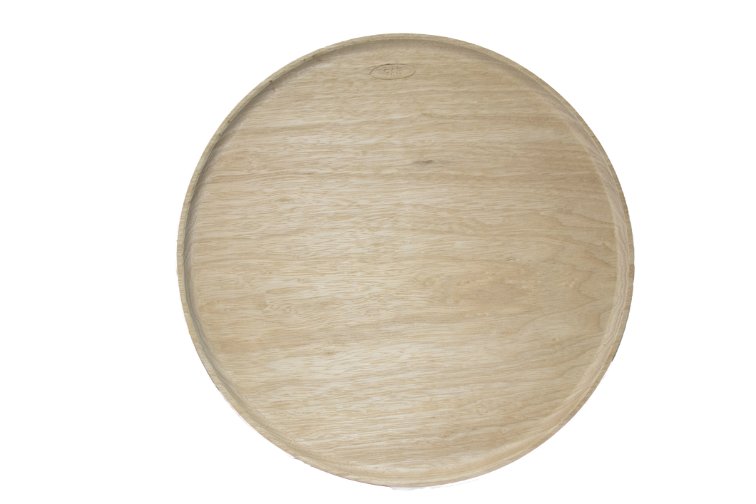 Gab Home Wooden Round Cheese Board - 40cm.