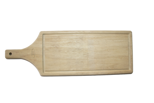 Gab Home Wooden Rectangular Cheese Board with Handle - 53 x 18 x 2cm.