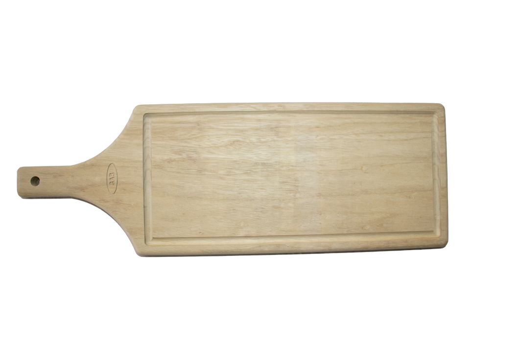 Gab Home Wooden Rectangular Cheese Board with Handle - 53 x 18 x 2cm.