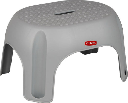 Curver Basic Step Stool - Grey.