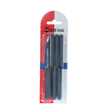 Load image into Gallery viewer, IVO SAG Pack of 6 Wide Serrated Knives with Plastic Handle - Available in Several Colors
