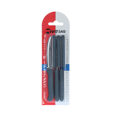 Load image into Gallery viewer, IVO SAG Pack of 6 Serrated Knives with Plastic Handle - Available in Several Colors
