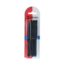 Load image into Gallery viewer, IVO SAG Pack of 6 Serrated Knives with Plastic Handle - Available in Several Colors
