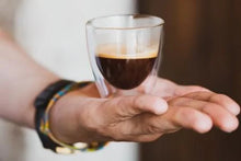 Load image into Gallery viewer, Vialli Design Set of 2 Double-Walled Espresso Cups Amo - 80ml
