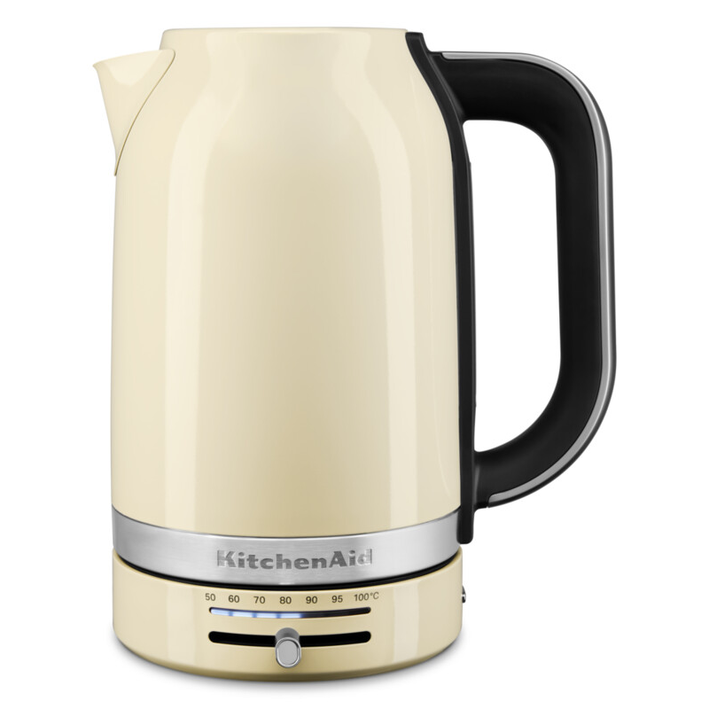 KitchenAid Kettle with Adjustable Temperature - 1.7 Liters, Almond Cream