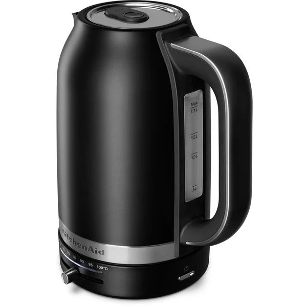 KitchenAid Kettle with Adjustable Temperature - 1.7 Liters, Matte Black