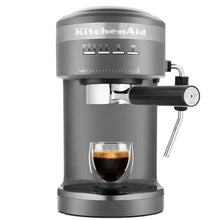 Load image into Gallery viewer, KitchenAid Artisan Semi-Automatic Espresso Coffee Machine, 1.4 Liters - Charcoal
