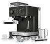 Semi Automatic Espresso Machine with Burr Grinder - Cast Iron Black