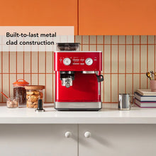 Load image into Gallery viewer, Semi Automatic Espresso Machine with Burr Grinder - Candy Apple

