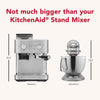 Semi Automatic Espresso Machine with Burr Grinder - Brushed Stainless Steel