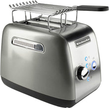Load image into Gallery viewer, KitchenAid Automatic 2-Slice Toaster, 1100W - Contour Silver
