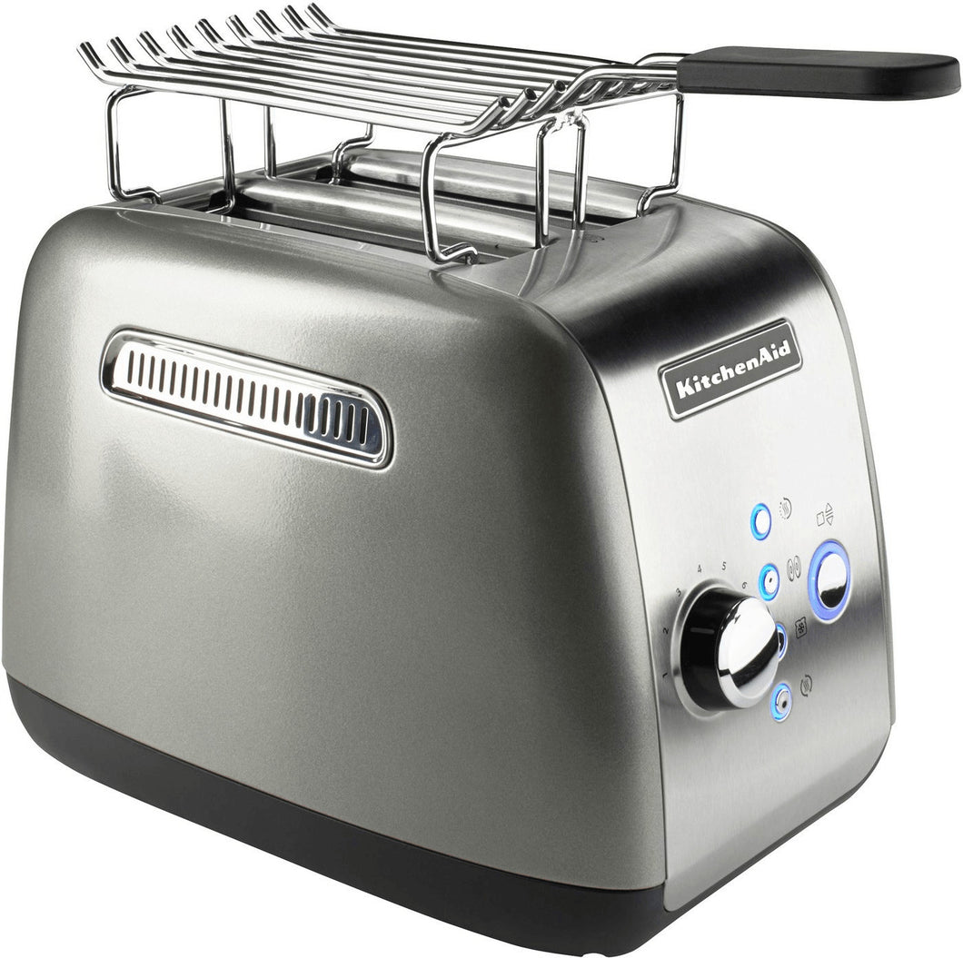 KitchenAid Automatic 2-Slice Toaster, 1100W - Contour Silver