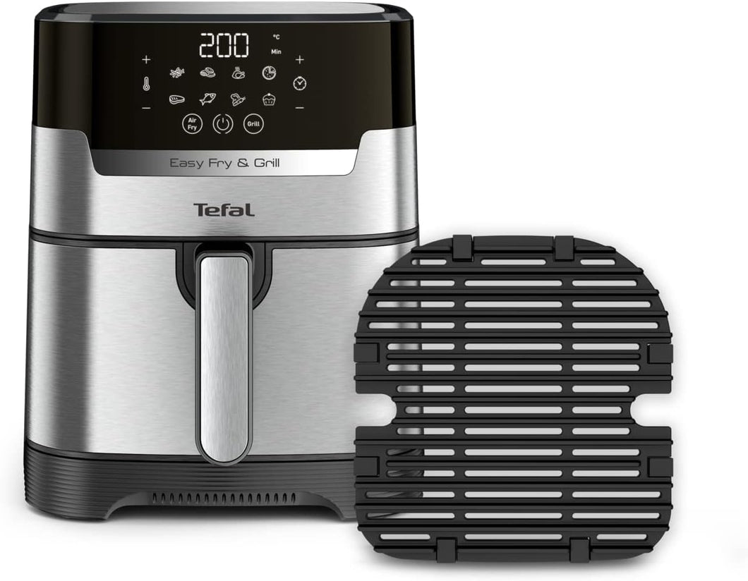 Tefal Easy Fry & Grill 2-in-1, Air Fryer + Grill, Digital,  XL - 4.2 Liters, 1550 W - Stainless Steel