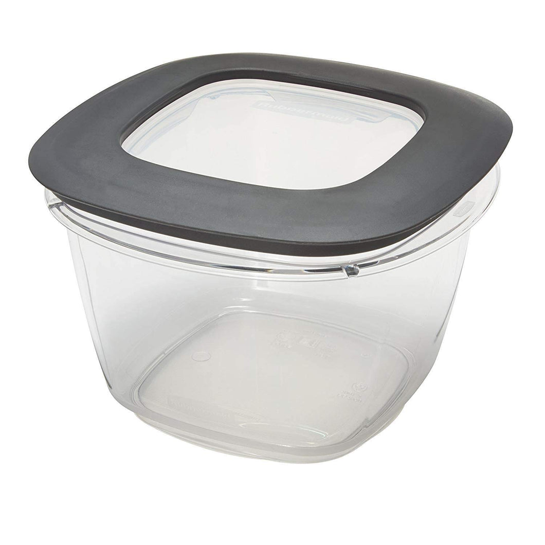 Rubbermaid Premier Easy Find Lids Food Storage Containers - 7 Cups (1.7 Liters) Grey