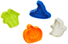 Load image into Gallery viewer, Ibili Halloween Cookie Cutters with Ejectors, Set of 4
