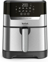 Load image into Gallery viewer, Tefal Easy Fry &amp; Grill 2-in-1, Air Fryer + Grill, Digital,  XL - 4.2 Liters, 1550 W - Stainless Steel

