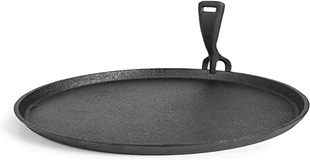 Ibili Round Cast Iron Dish with Handle - 26cm or 30cm