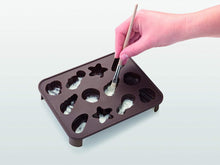 Load image into Gallery viewer, Tescoma Delicia Silicone Chocolate Praline with 2 Brushes - 15.8 x 3.4 x 19cm
